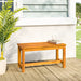 Bancă de grădină 80x35x45 cm, lemn masiv de acacia - WALTI WALTI