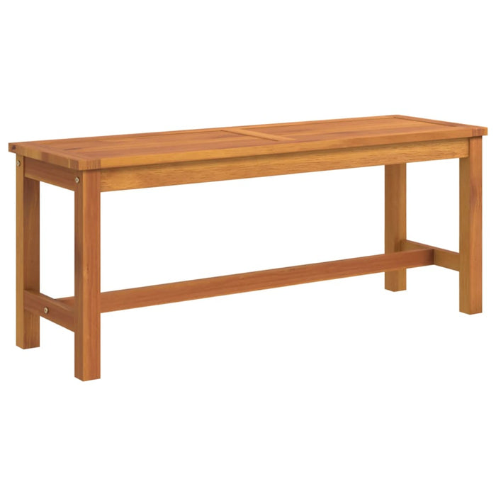 Bancă de grădină, 110x35x45 cm, lemn masiv de acacia - WALTI WALTI