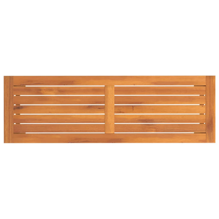 Bancă de grădină, 110x35x45 cm, lemn masiv de acacia - WALTI WALTI