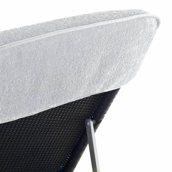 Prosoape de plajă, 2 buc., alb, 60x135 cm, textil 400 GSM - WALTI WALTI