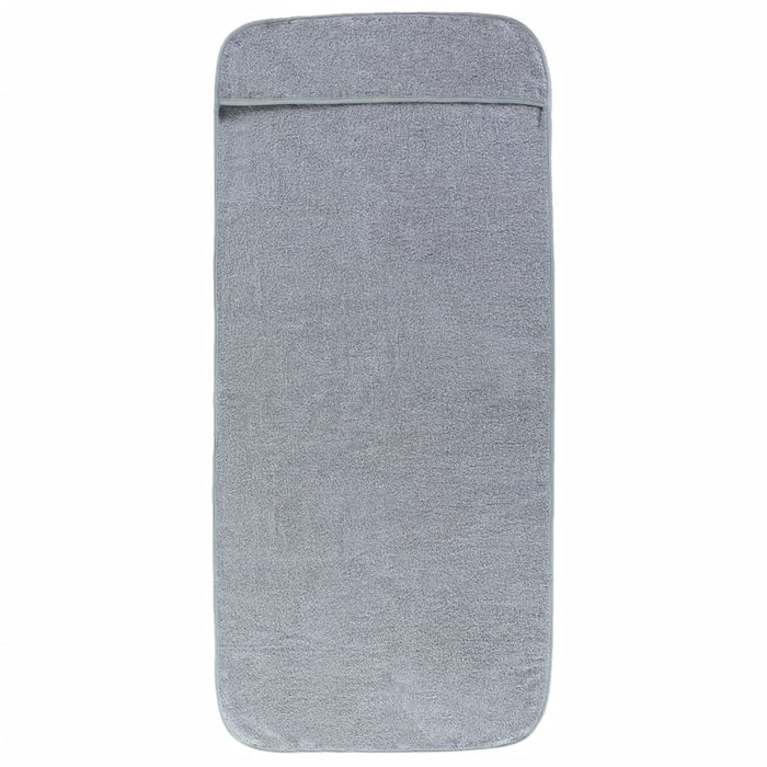 Prosoape de plajă, 2 buc., gri, 75x200 cm, textil 400 GSM - WALTI WALTI