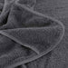 Prosoape de plajă, 2 buc., antracit, 60x135 cm, textil 400 GSM - WALTI WALTI