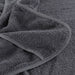 Prosoape de plajă, 2 buc., antracit, 75x200 cm, textil 400 GSM - WALTI WALTI