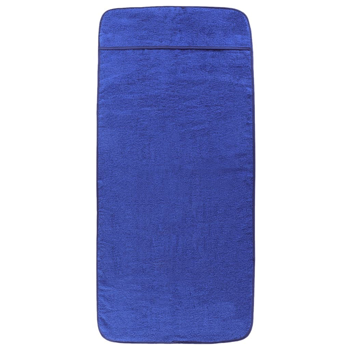 Prosoape de plajă, 2 buc., albastru, 60x135 cm, textil 400 GSM - WALTI WALTI
