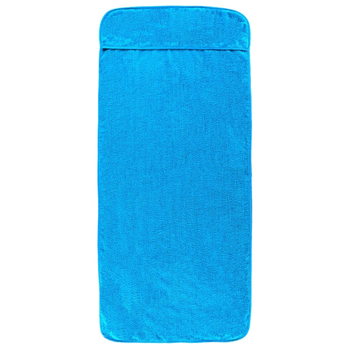 Prosoape de plajă, 2 buc., turcoaz, 60x135 cm, textil 400 GSM - WALTI WALTI