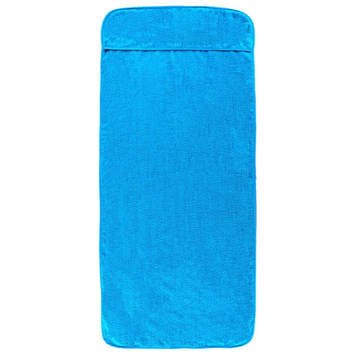 Prosoape de plajă, 2 buc., turcoaz, 75x200 cm, textil 400 GSM - WALTI WALTI