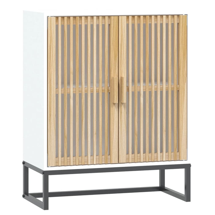 Dulap, alb, 60x30x75 cm, lemn prelucrat - WALTI WALTI
