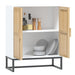 Dulap, alb, 60x30x75 cm, lemn prelucrat - WALTI WALTI