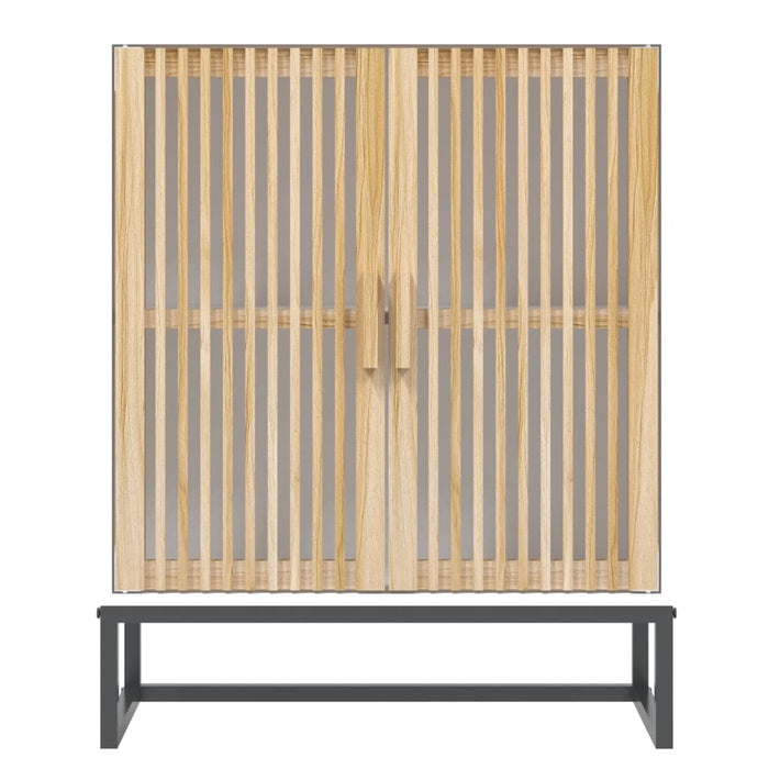 Dulap, alb, 60x30x75 cm, lemn prelucrat - WALTI WALTI