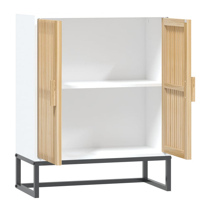 Dulap, alb, 60x30x75 cm, lemn prelucrat - WALTI WALTI
