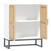 Dulap, alb, 60x30x75 cm, lemn prelucrat - WALTI WALTI