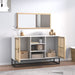 Dulap, alb, 105x30x65 cm, lemn prelucrat - WALTI WALTI