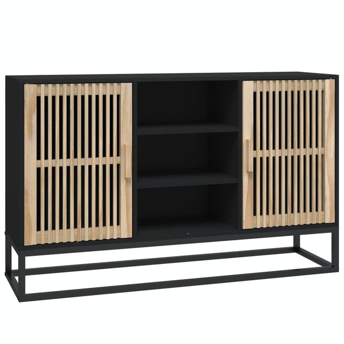 Dulap, negru, 105x30x65 cm, lemn prelucrat - WALTI WALTI