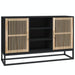 Dulap, negru, 105x30x65 cm, lemn prelucrat - WALTI WALTI