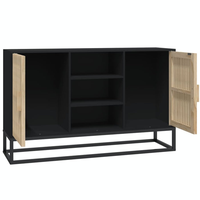 Dulap, negru, 105x30x65 cm, lemn prelucrat - WALTI WALTI