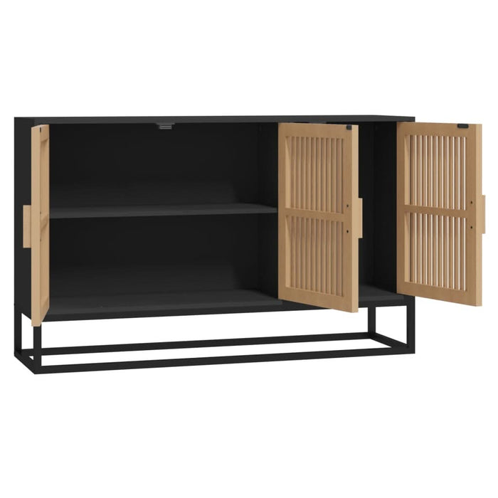 Dulap, negru, 105x30x65 cm, lemn prelucrat - WALTI WALTI