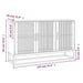 Dulap, 105x30x65 cm, lemn prelucrat - WALTI WALTI