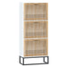 Pantofar, alb, 52x25x120 cm, lemn prelucrat - WALTI WALTI