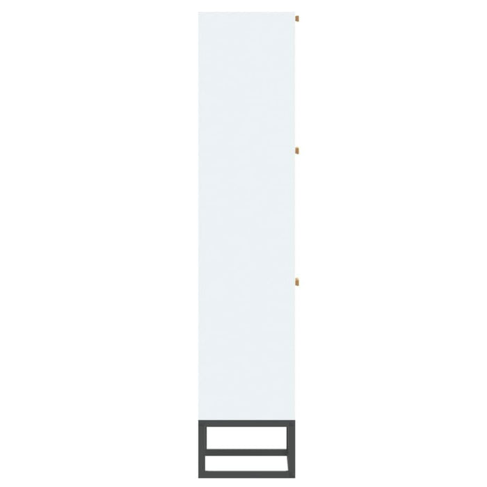 Pantofar, alb, 52x25x120 cm, lemn prelucrat - WALTI WALTI