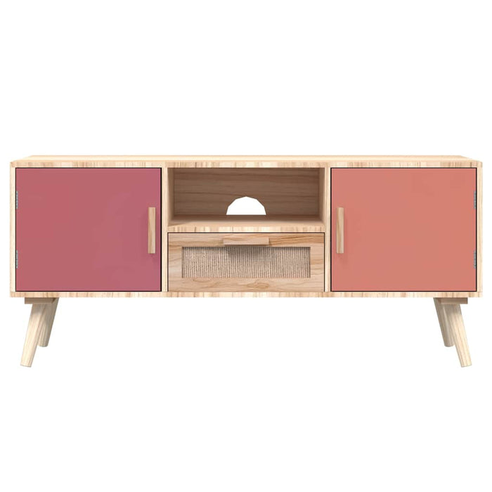 Comodă TV cu uși, 105x30x45 cm, lemn prelucrat WALTI
