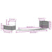 Împrejmuire cadă cu hidromasaj, negru, poliratan / lemn acacia - WALTI WALTI