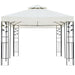 Pavilion cu acoperiș dublu, alb, 6x3 m, oțel - WALTI WALTI