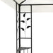 Pavilion cu acoperiș dublu, alb, 6x3 m, oțel - WALTI WALTI