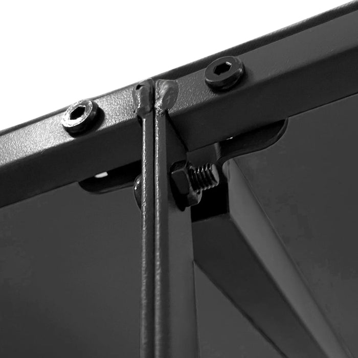 Copertină, antracit, 2x2,3 m, 180 g/m², material textil și oțel - WALTI WALTI