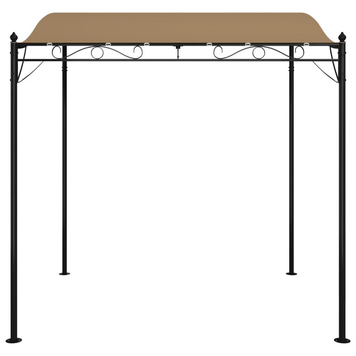 Baldachin, gri taupe, 2x2,3 m, 180 g/m², țesătură și oțel - WALTI WALTI
