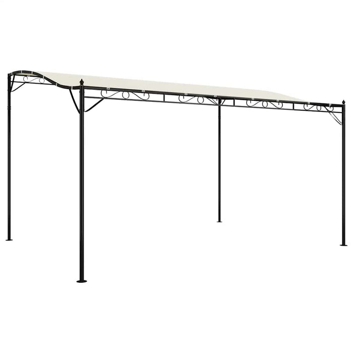 Baldachin, crem, 4x3 m 180 g/m², țesătură și oțel - WALTI WALTI