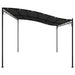 Copertină, antracit, 4x3 m, 180 g/m², material textil și oțel - WALTI WALTI