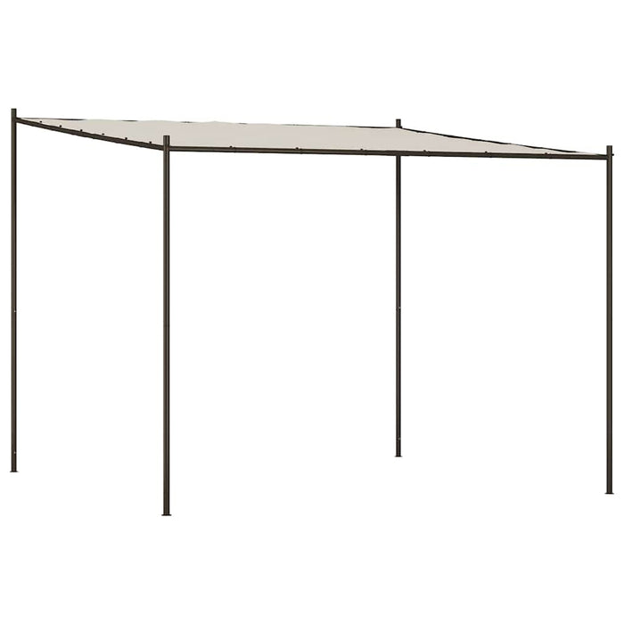 Foișor, alb, 3x3 m, 180 g/m², material textil și oțel WALTI