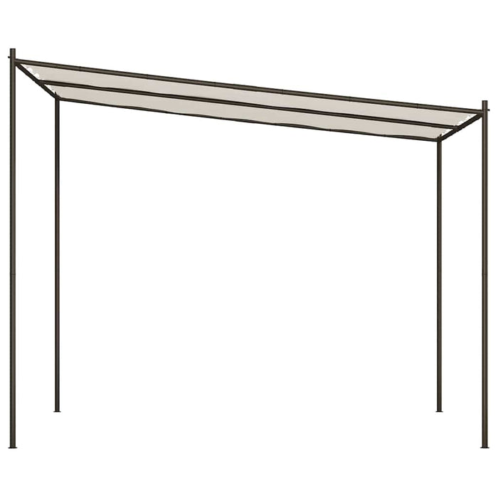 Foișor, alb, 3x3 m, 180 g/m², material textil și oțel WALTI