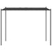 Foișor, antracit, 3x3 m, 180 g/m², material textil și oțel - WALTI WALTI