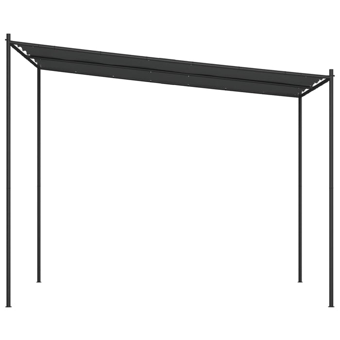 Foișor, antracit, 3x3 m, 180 g/m², material textil și oțel - WALTI WALTI