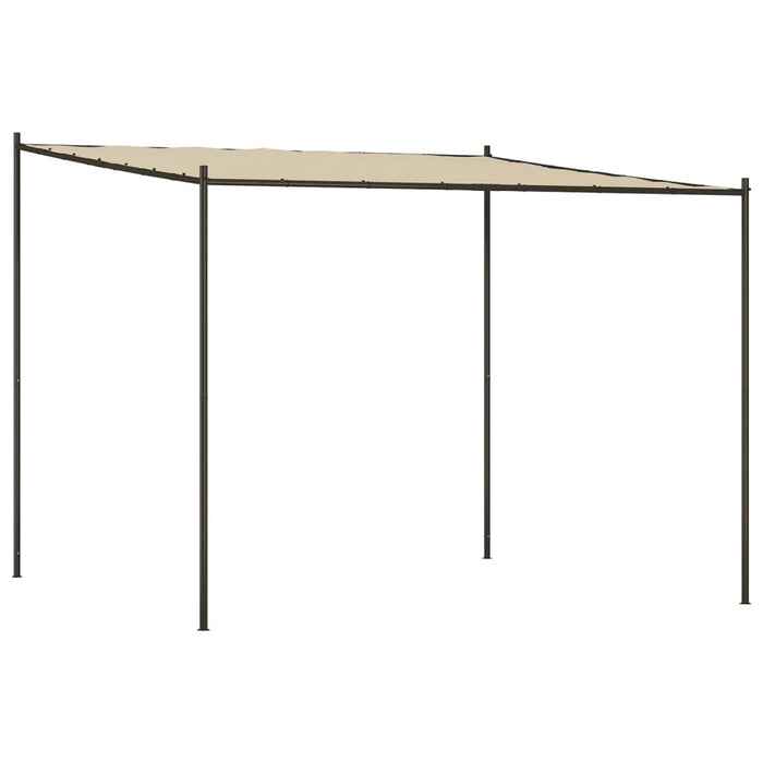 Foișor, bej, 3x3 m, 180 g/m², material textil și oțel - WALTI WALTI