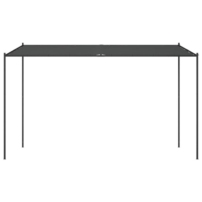 Foișor, antracit, 4x4 m, 180 g/m², material textil și oțel - WALTI WALTI