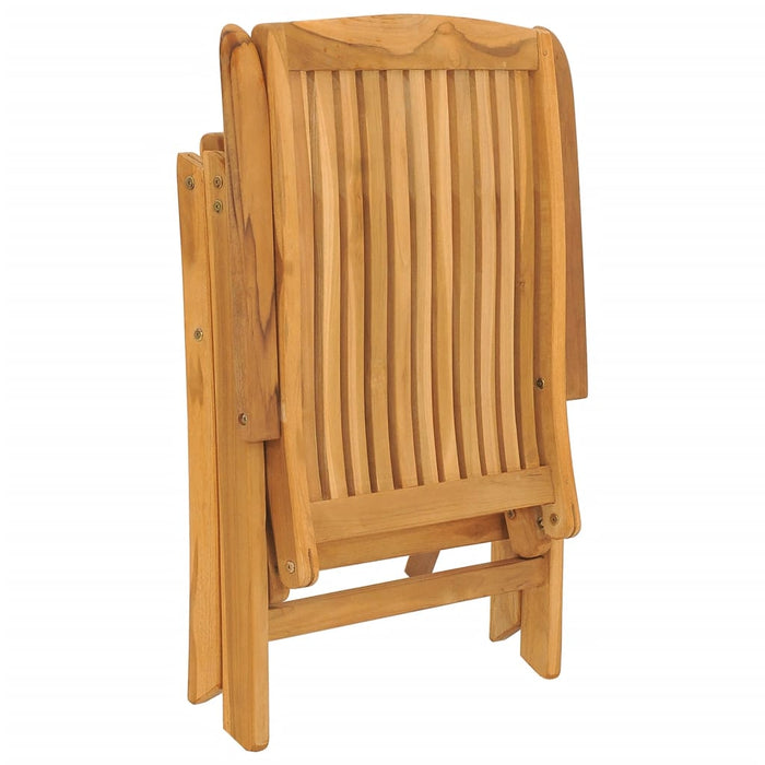 Set mobilier de grădină, 7 piese, lemn masiv de tec - WALTI WALTI
