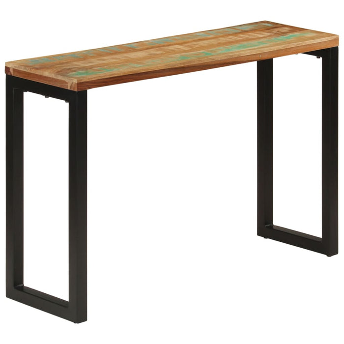 Masă consolă, 110x35x75 cm, lemn masiv de reciclat WALTI