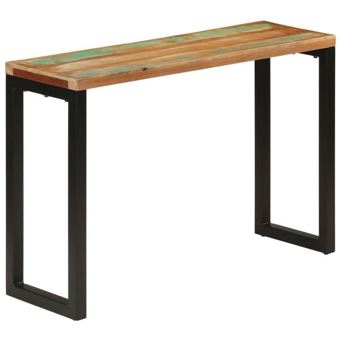 Masă consolă, 110x35x75 cm, lemn masiv de reciclat WALTI