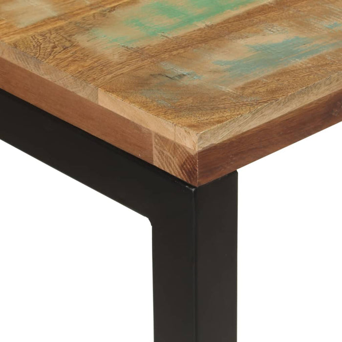 Masă consolă, 110x35x75 cm, lemn masiv de reciclat WALTI