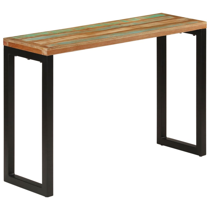 Masă consolă, 110x35x75 cm, lemn masiv de reciclat WALTI