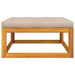 Set mobilier de grădină cu perne, 3 piese, lemn masiv acacia - WALTI WALTI
