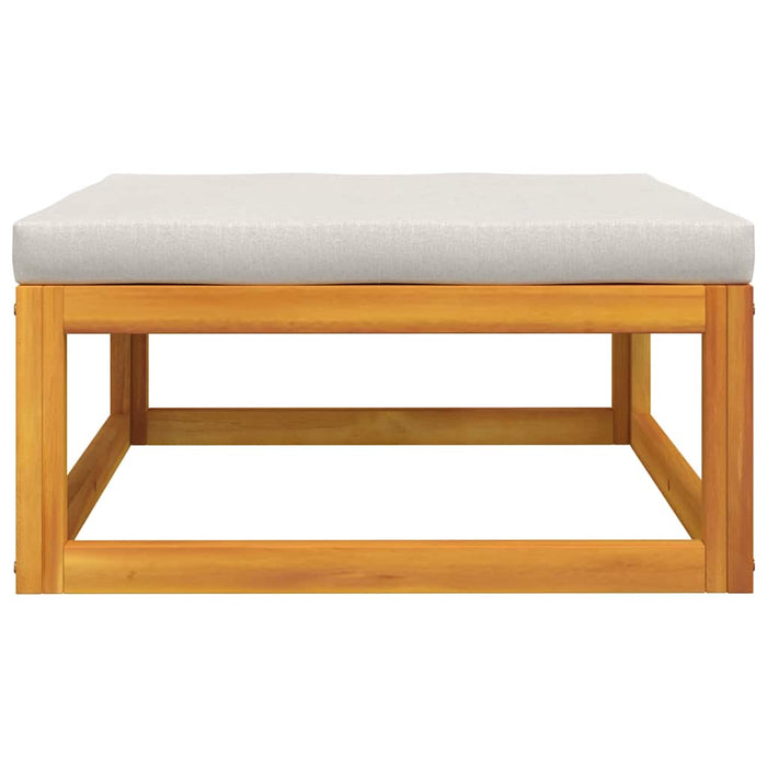 Set mobilier de grădină cu perne, 3 piese, lemn masiv acacia - WALTI WALTI
