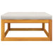 Set mobilier de grădină cu perne, 3 piese, lemn masiv acacia - WALTI WALTI