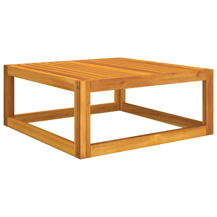Set mobilier de grădină cu perne, 3 piese, lemn masiv acacia WALTI