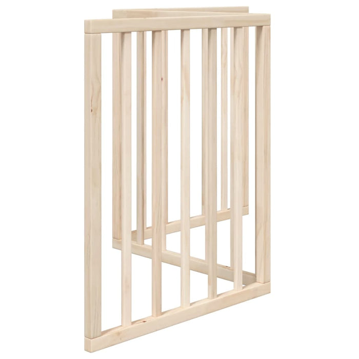 Poartă de acces pentru câini pliabilă, 3 panouri, 150 cm, lemn de plop WALTI