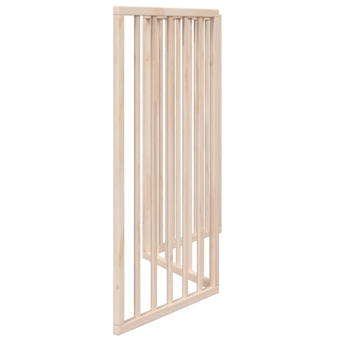 Poartă de acces pentru câini pliabilă, 3 panouri, 150 cm, lemn de plop WALTI