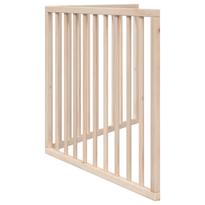 Poartă de acces pentru câini pliabilă, 2 panouri, 160 cm, lemn de plop WALTI