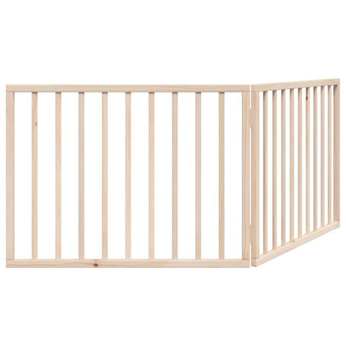 Poartă de acces pentru câini pliabilă, 2 panouri, 160 cm, lemn de plop WALTI